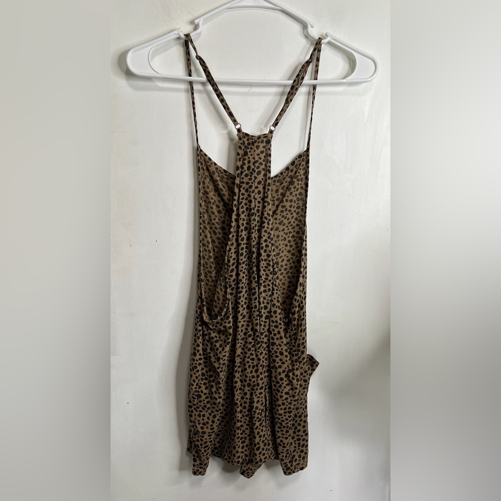 Aerie Leopard Print Romper - Picture 3 of 3